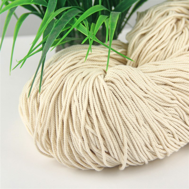 21支全棉棉绳 1mm3股本白色棉线品质纯棉档案袋棉绳