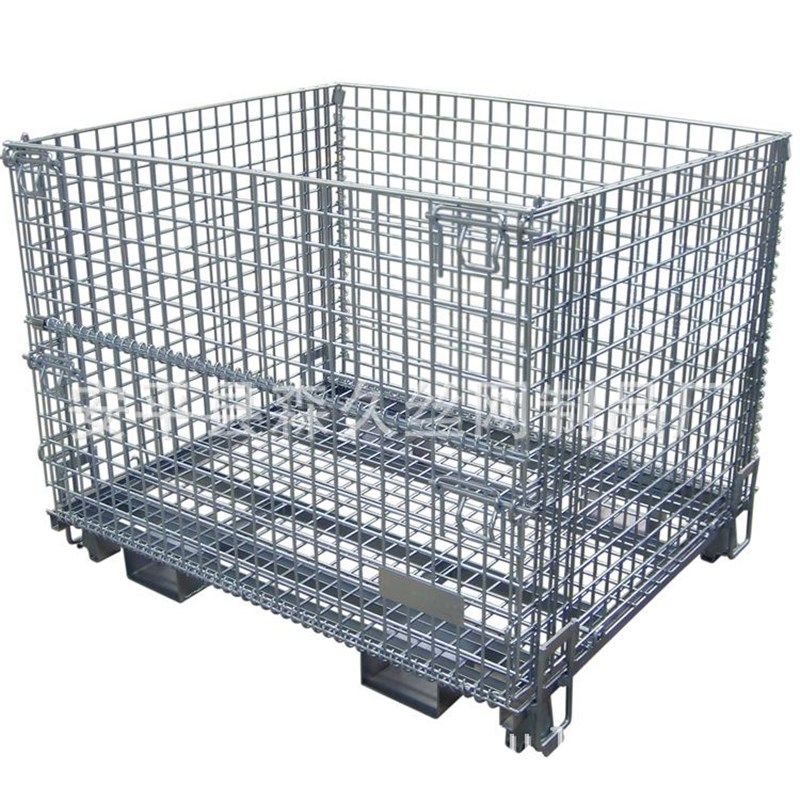 山东折叠式仓储笼 折叠周转箱 金属周转筐 物流专用折叠仓储笼,农机/农具/农膜,果蔬采收筐/周转筐,淘宝优惠券,粉丝福利购,淘宝优惠卷