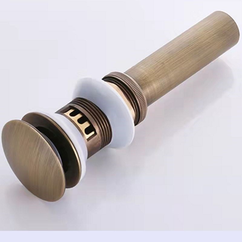 全铜主体下水器带提篮弹跳过滤网防臭下水管洗脸T池台盆去水器落