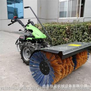 铲雪机滚扫式 手推式 地面扫雪清雪机汽油电启动全齿轮三合一抛雪机