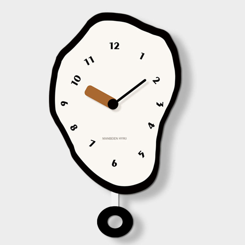 创意个性钟表挂钟客厅现代简约艺术餐厅2024新款家用时尚挂墙时钟,家居饰品,挂钟,淘宝优惠券,粉丝福利购,淘宝优惠卷