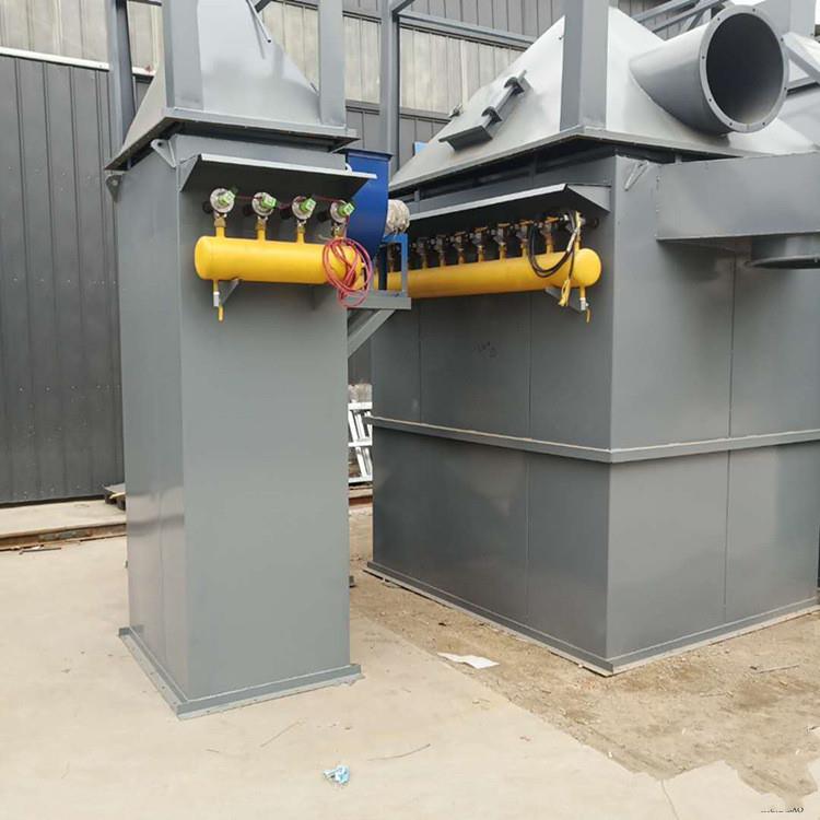 工业大型布袋除尘器立式脉冲水泥除尘环保设备小型单机除尘器