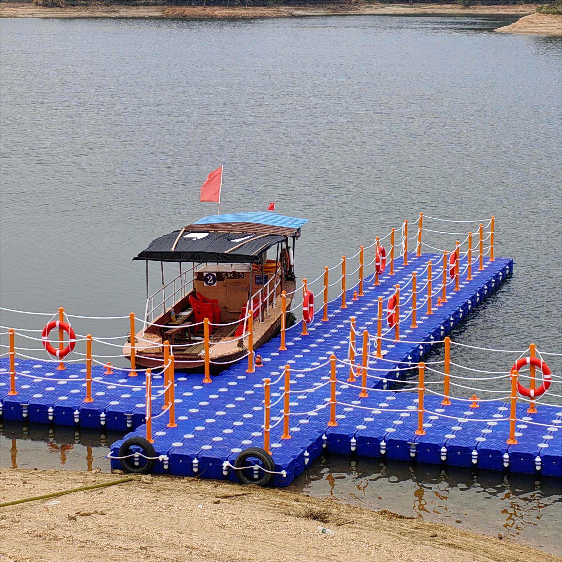 直销海上冲浪浮桥景区浮动栈道游艇俱乐部码头游客观景平台