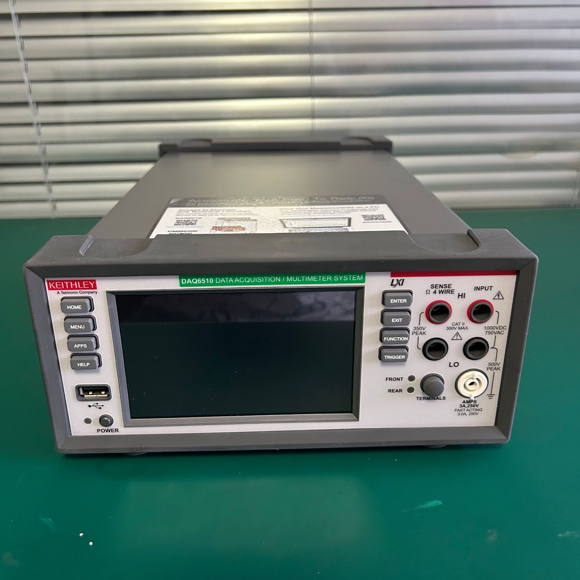 吉时利DMM6500 DAQ6510 7510六位半台式数字万用表数据采集仪