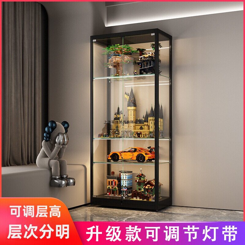 展示柜LED灯具金属万向轮底座