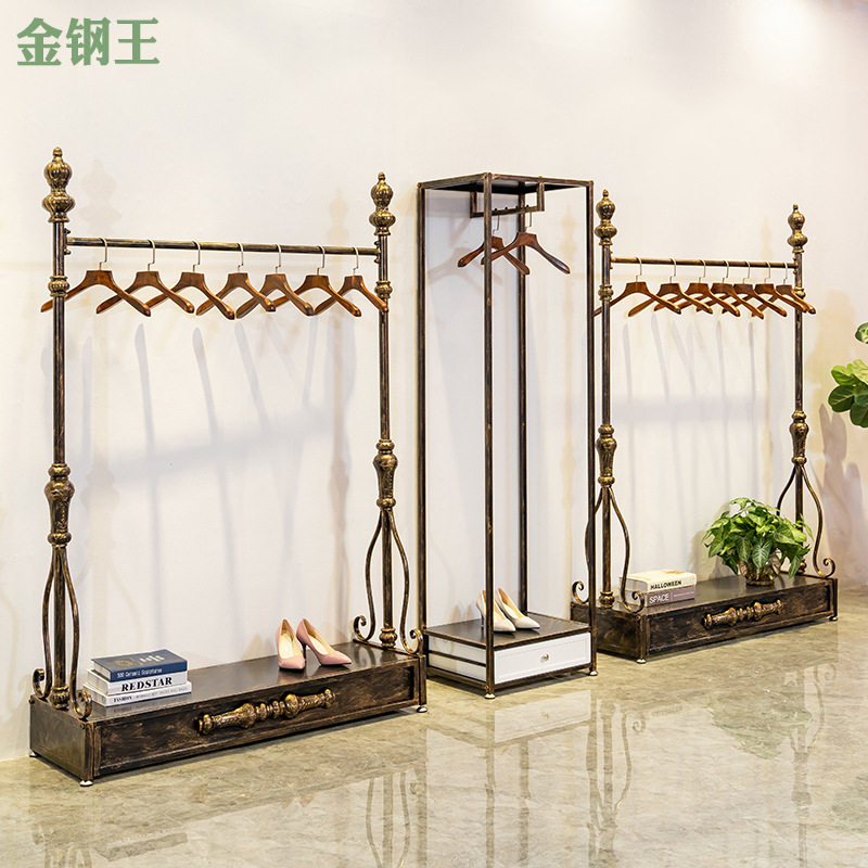落地龙门衣帽架服装店展示架