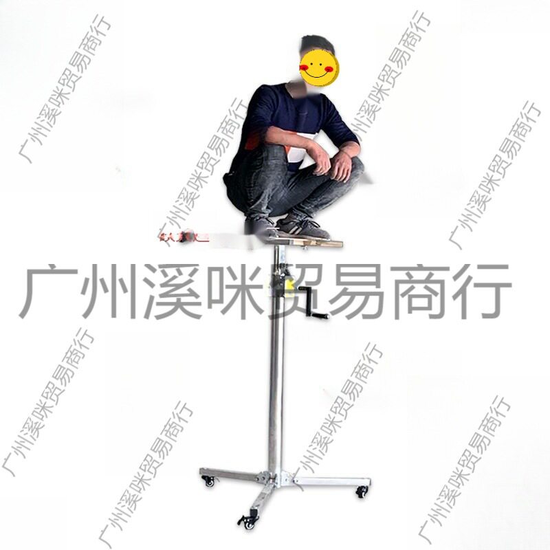 装灯助手神器不锈钢修灯安灯支架灯具安装升降架折叠加厚