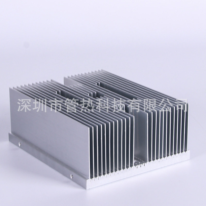 插片铲齿散热器半导体导冷块散热片铝合金鳍片电源散热器加工