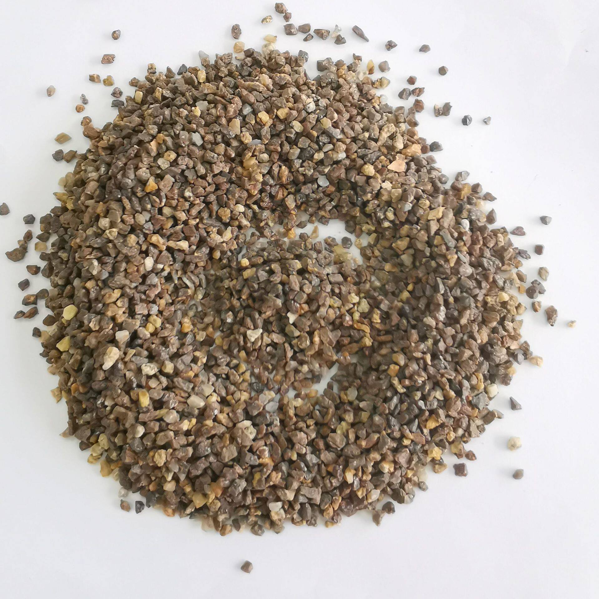 优质石榴砂滤料污水处理滤料石榴石0.5-1.0mm 0.6-1.2mm 1-2mm等