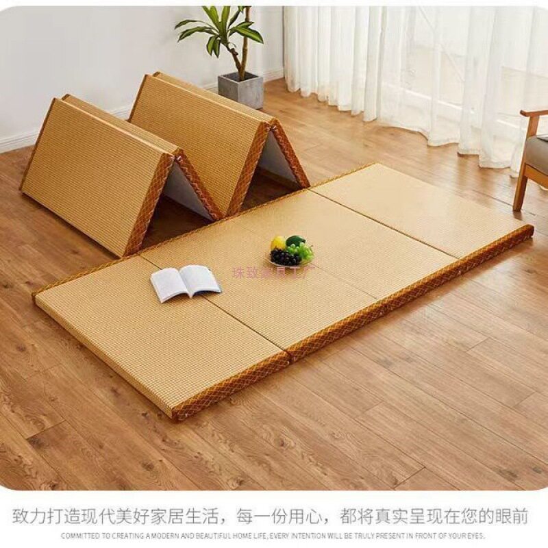 可折叠榻榻米垫子折叠日式床垫椰棕批发打地铺午休夏季午睡地垫