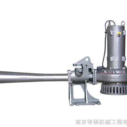 QSB潜水射流曝气机好氧池水下增氧改善水质移动式增氧泵生活污水