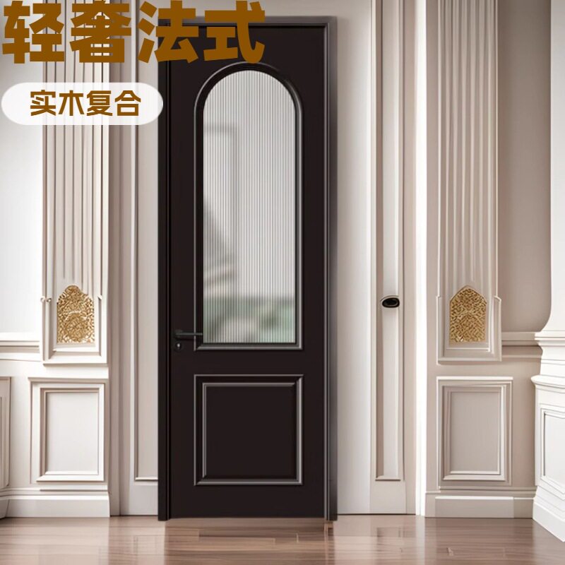 简约橡木烤漆磁吸隔音卧室门