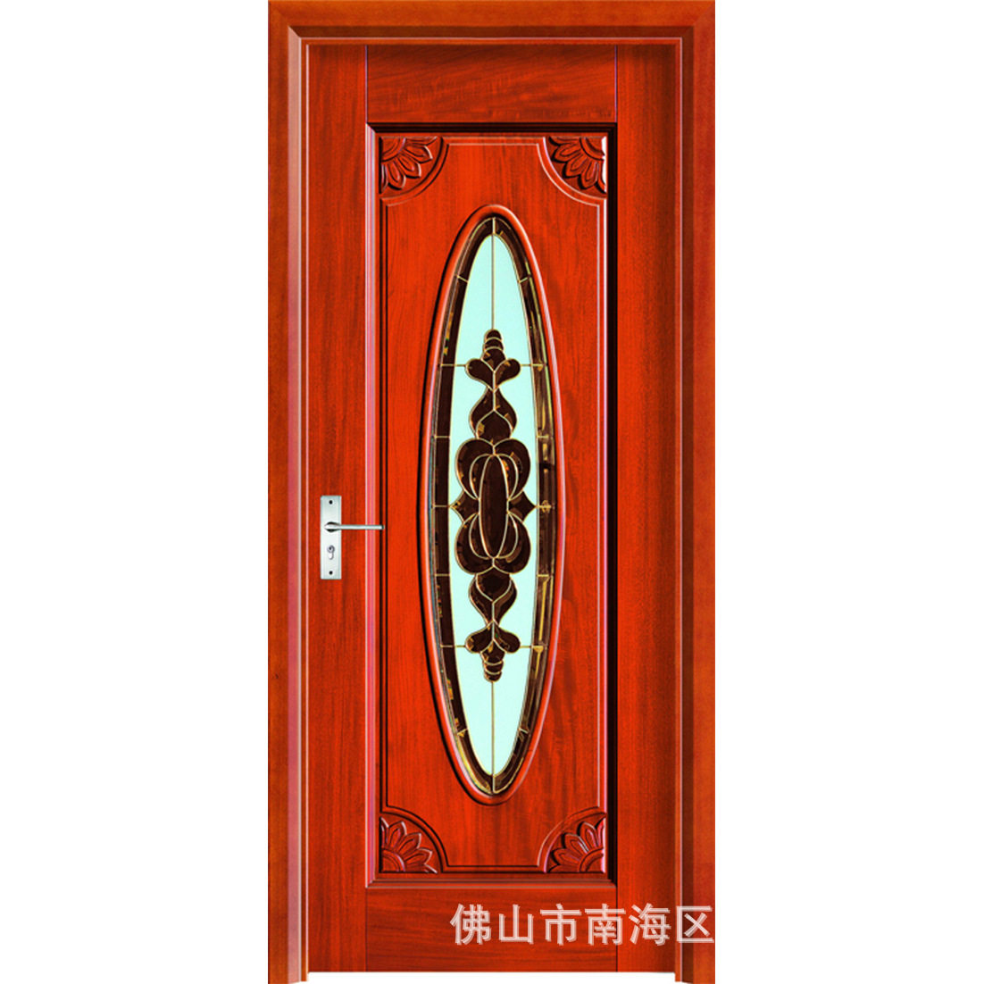 欧式别墅实木入户门批发