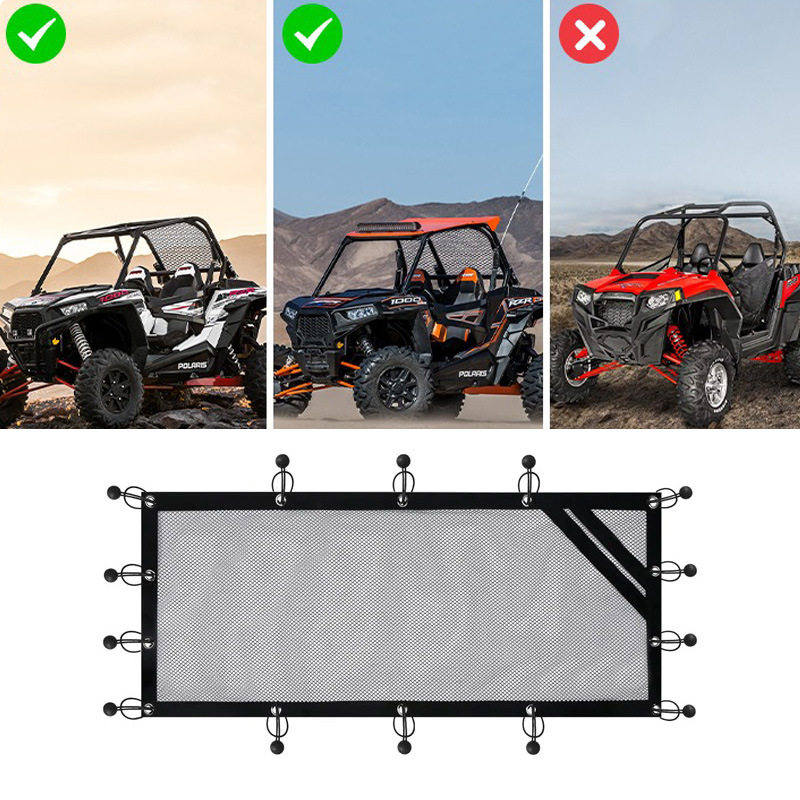 RZR后窗网防尘UV50+遮阳板适用于RZR 570 800 900 1000 XP Turbo