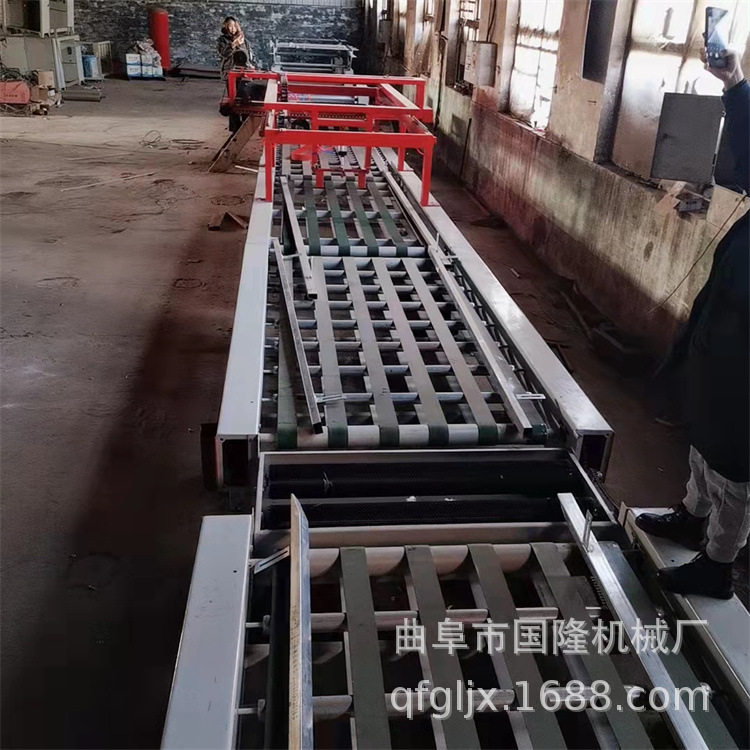 玻镁防火板外墙复合一体板生产线