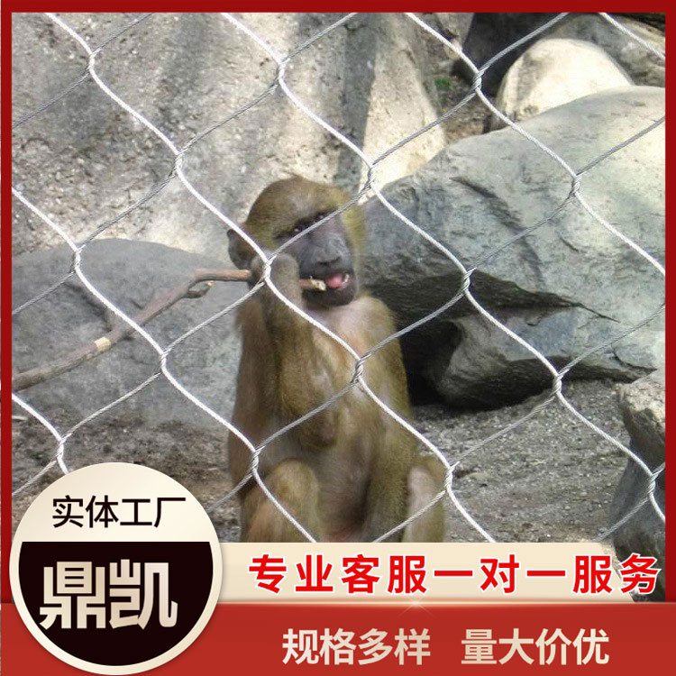 楼梯装饰防护网矿用钢丝绳网动物园围网天井防坠网液压支架防护网