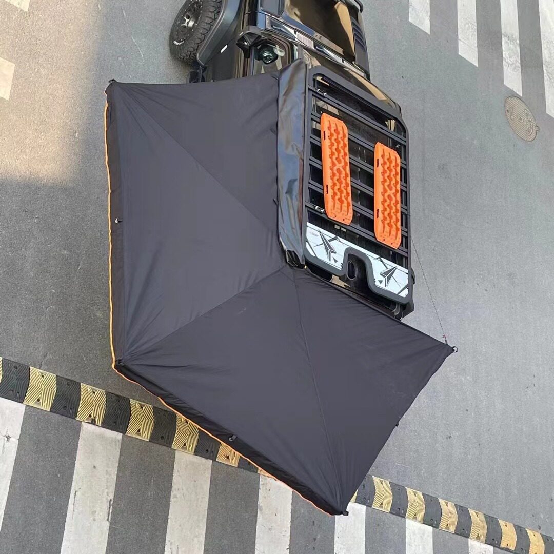 批发侧边帐汽车户外车载露营天幕通用便携折叠侧边遮阳防雨棚改装