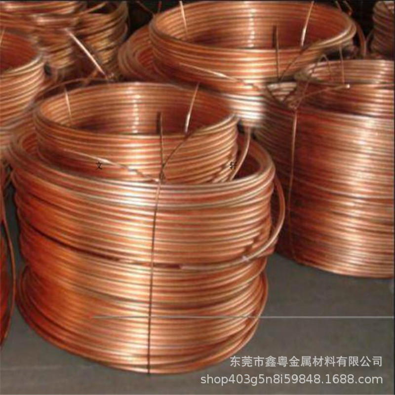 厂家T2紫铜线 红铜线 裸铜丝 扁铜条0.5 0.8 1 2 3 4 5mm