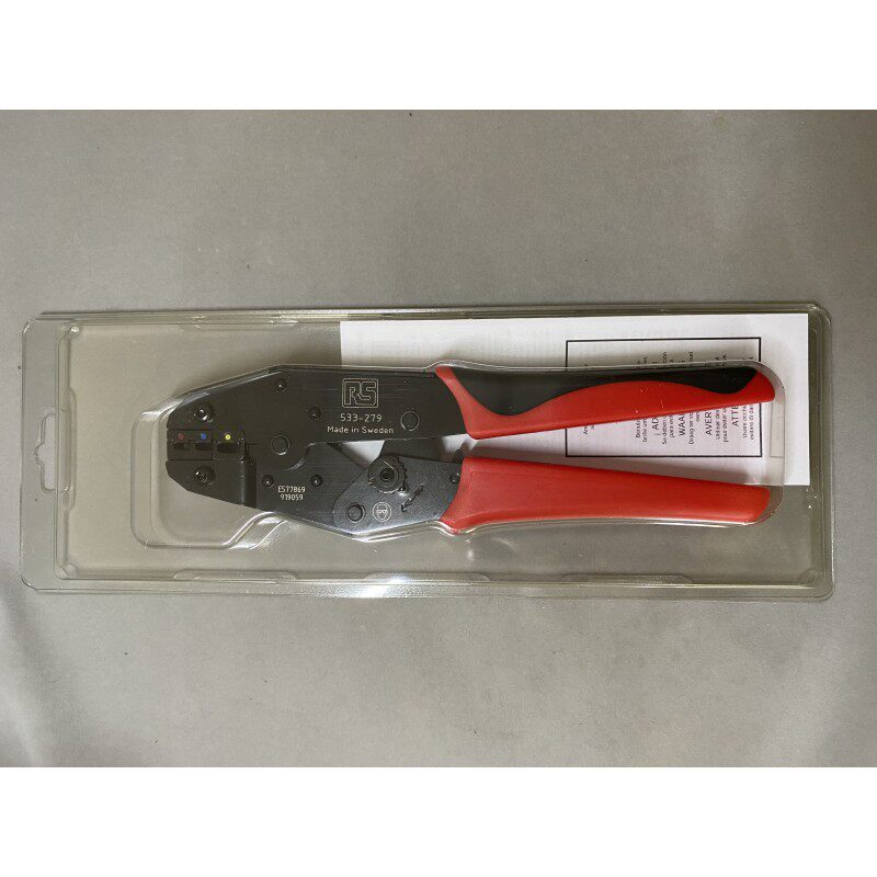 RS PRO 533-279压接钳 电线尺寸0.75 mm2 至 6 mm2