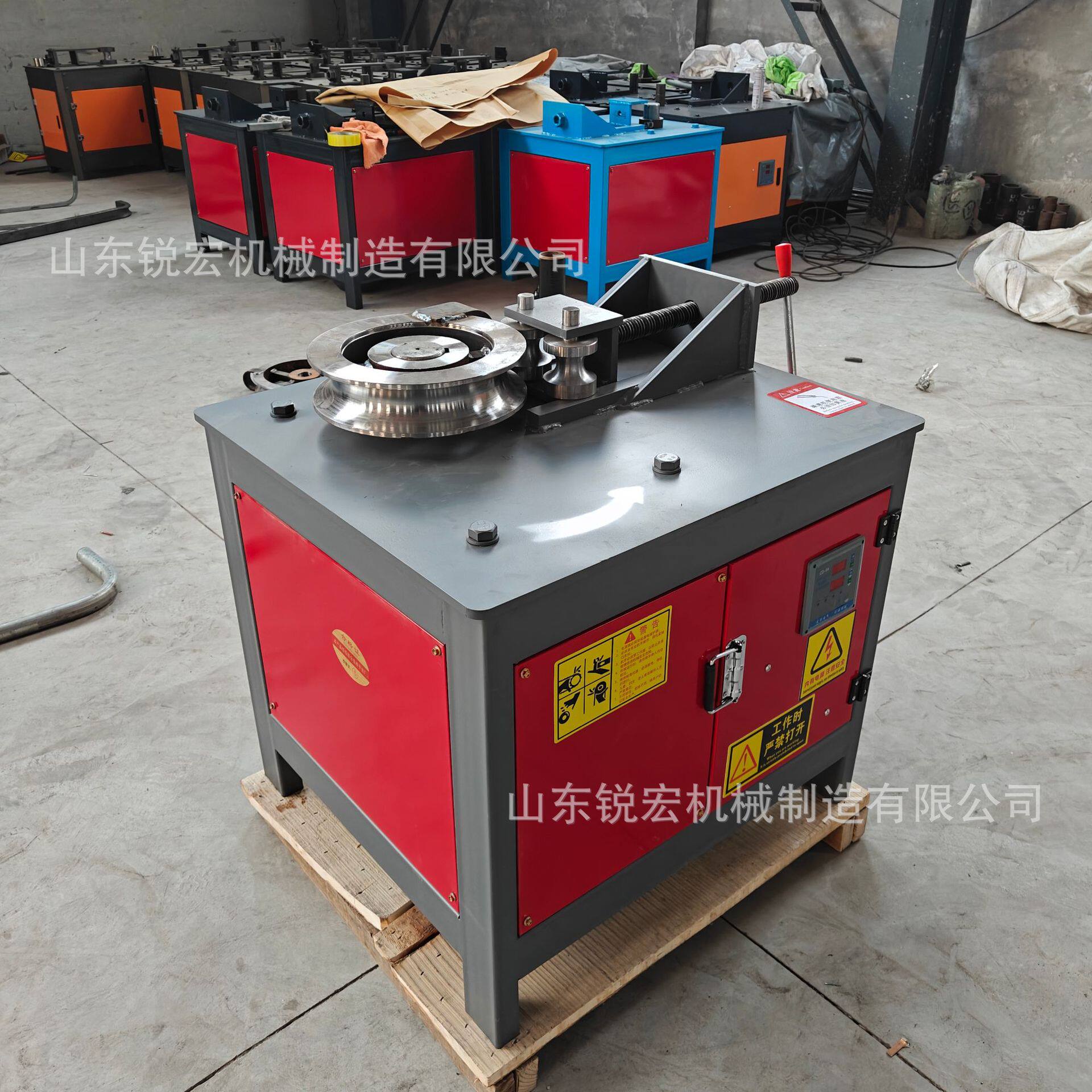 数控平台折弯机90度小型电动握弯机圆管方管一次成型平台弯管机
