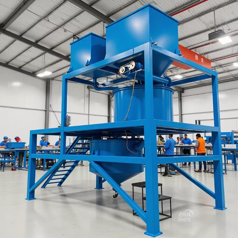赤峰发泡水泥板预混工作台内蒙古双桶水泥发泡搅拌机价格厂家