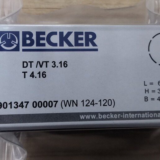 BECKER贝克真空泵碳片WN124-034DVT3.60/3.8090133000007石墨片