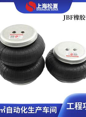 JBF气缸机器机械纠偏气囊橡胶双曲空气弹簧多曲压滤机振动筛平台