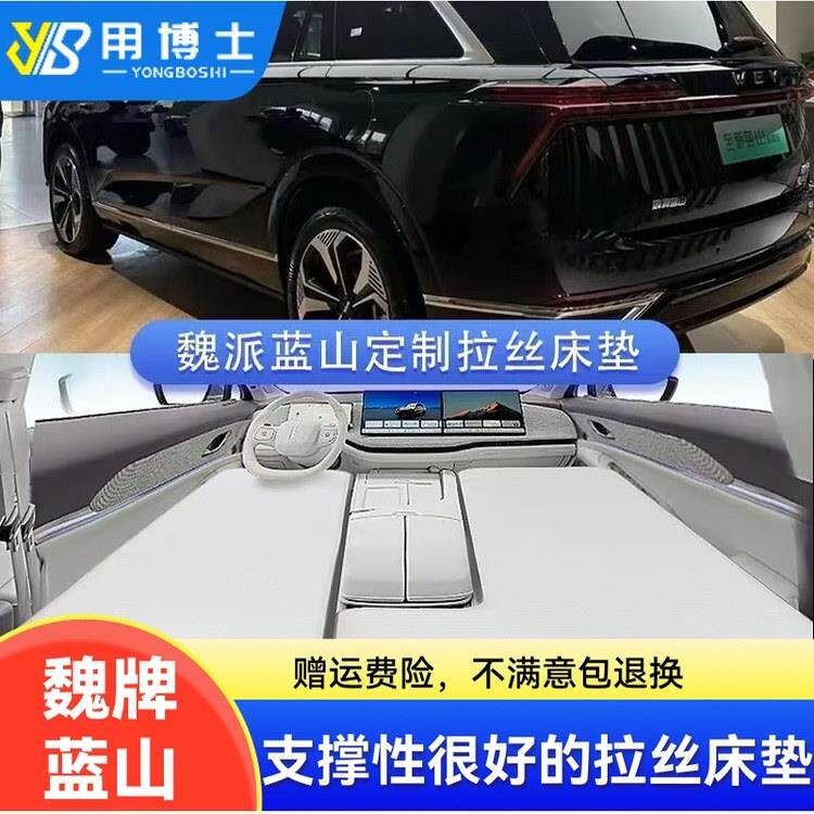 魏牌蓝山专用车载充气床垫 魏派WEY前排汽车睡垫拉丝气垫床全新