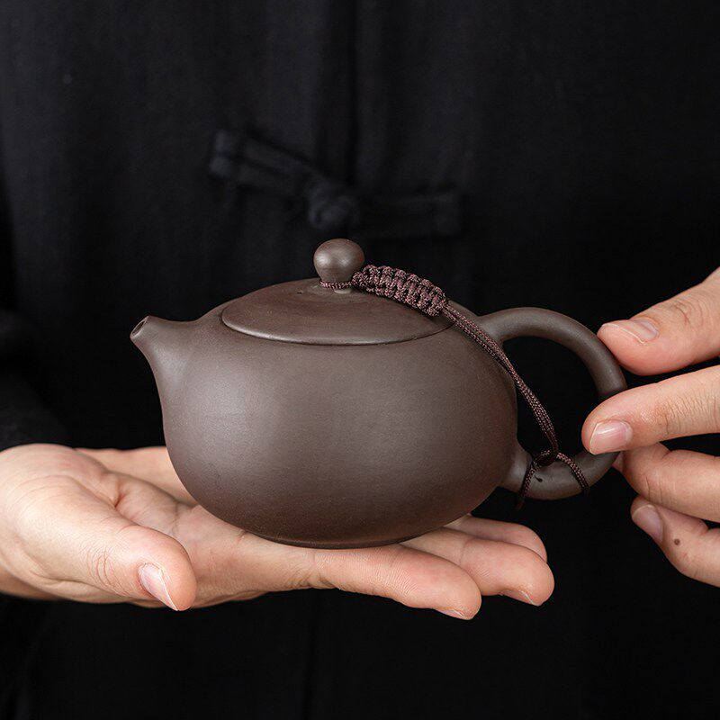 紫砂壶西施壶原矿老紫泥家用功夫茶具套装带盖茶碗紫砂杯子泡茶壶