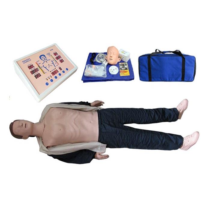 全身心肺覆苏模拟人 升级款CPR508急救人体模型 胸外按压人工吹气