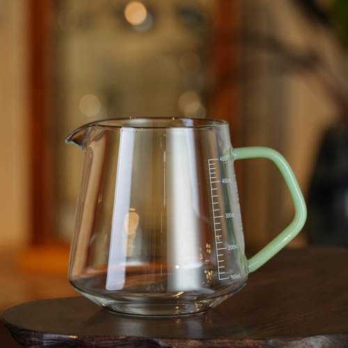 带手柄刻度量杯高硼硅玻璃耐高温牛奶杯烘焙微波炉加热量杯分茶器
