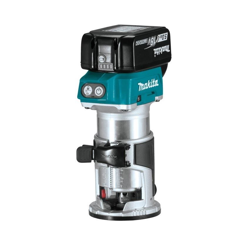 18V锂电充电式修边机无刷工作灯可调速多功能DRT50Z