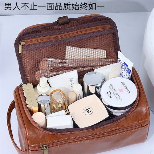 悬挂式化妆包便携大容量高颜值可手提简约多功能便携旅行化收纳袋