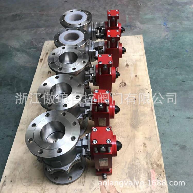 液动球阀，液压阀，液动阀门执行器