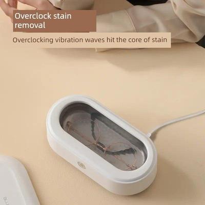 蓝鲸超声波清洗机，玻璃，洗涤，家用珠宝，剃须刀，清洁，牙套，