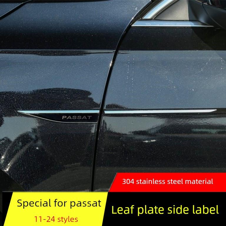 大众新款22-24款帕萨特装饰贴外饰叶子板侧标贴车身翼子板车贴条