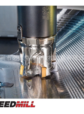 伊斯卡ISCAR四刃快进给铣刀盘FFQ4 D63-08-22-09镍基高温合金开粗