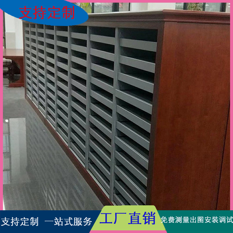 厂家供应钢制十层斜报纸架钢木护板杂志展示架图书架可定价格惠