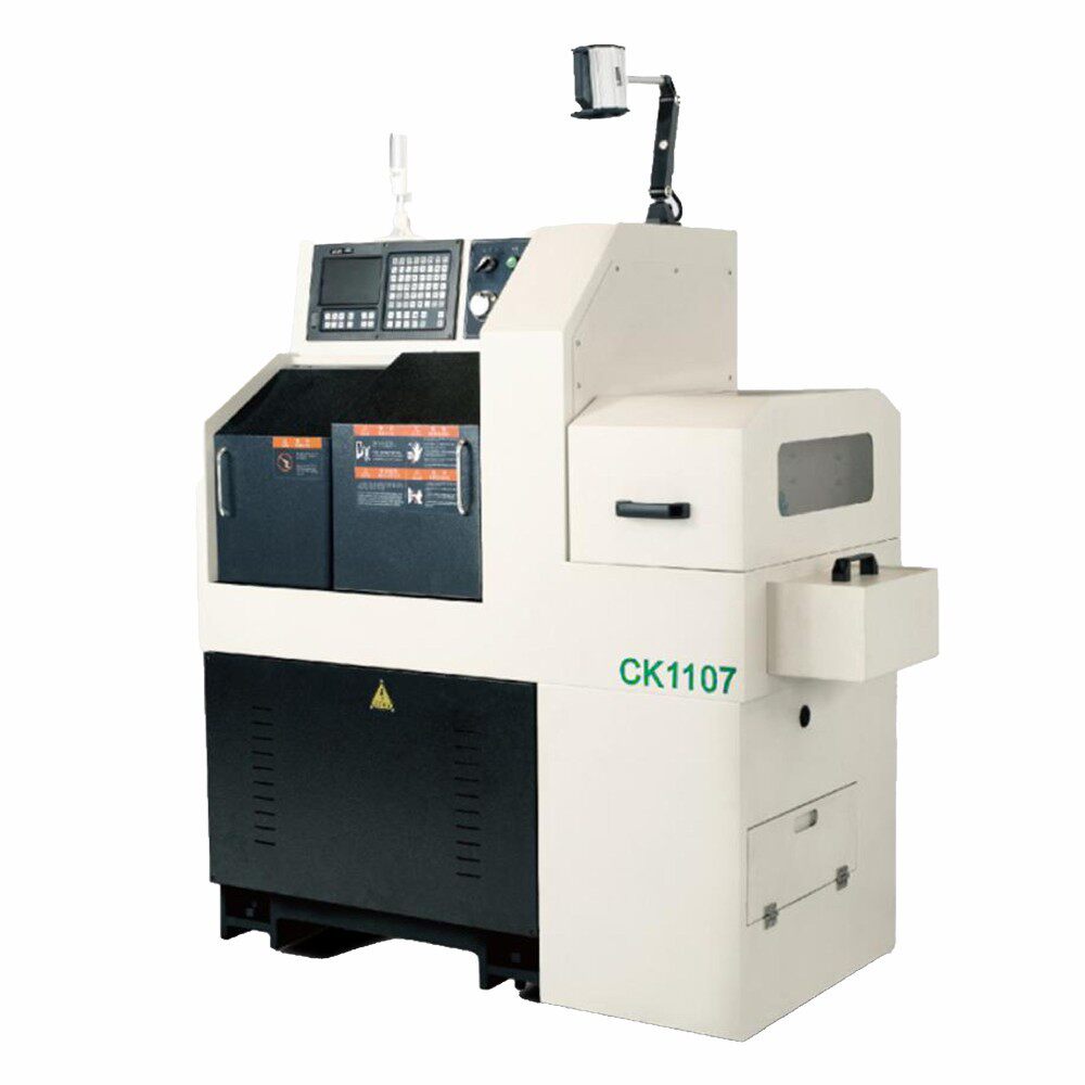高精度双主轴 5 轴走心机CNC车床 CK1107 数控车床五轴  走心机