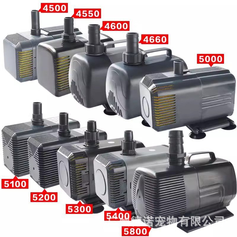 佳宝鱼缸水泵LifeTech强者潜水泵AP4500 AP5000水族箱鱼池抽水泵