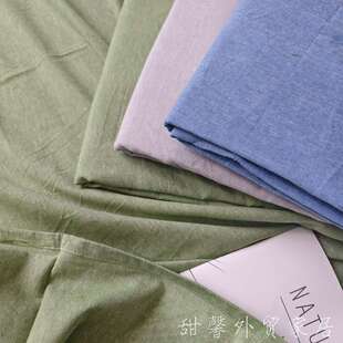 日式简约棉麻床单~春夏透气抑菌单双人床实惠款 朴家质感亲肤面料