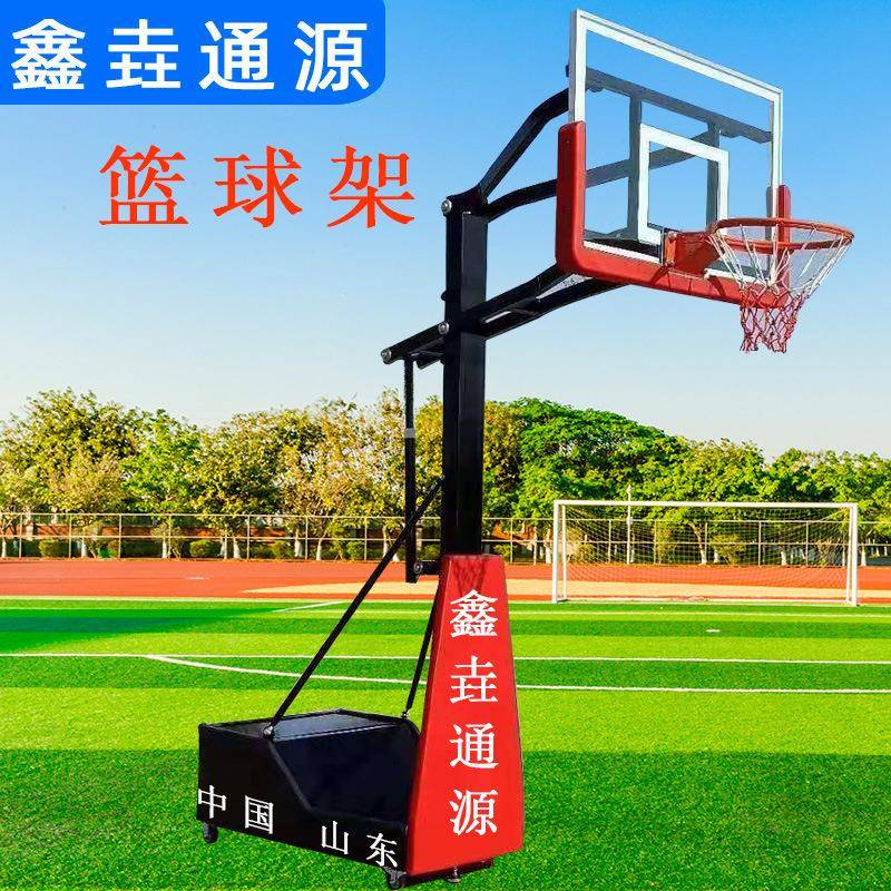 儿童成人户外休闲篮球架室内家用训练篮球架室外可移动升降篮球架