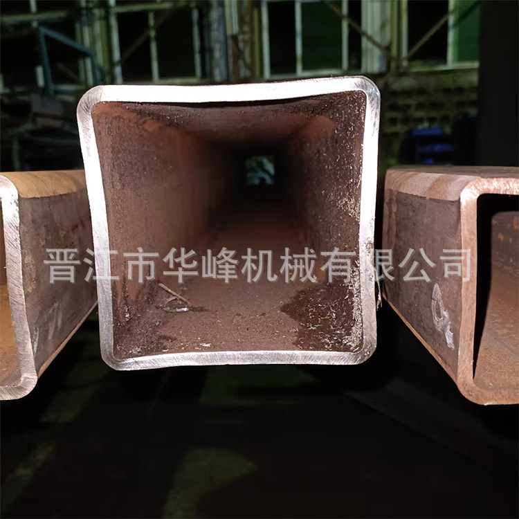 无缝管变方管机 7mm厚钢管压方管设备 φ89mm--7mm压70*70mm-6mm