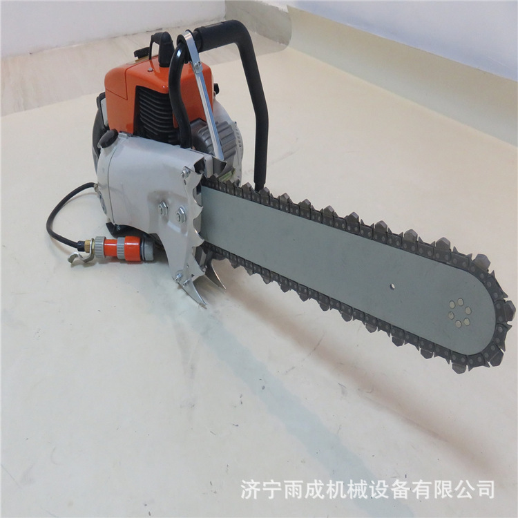 手提式金刚石救援链条锯 手持式石头链条切割机  汽油混凝土链锯