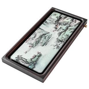 纳米陶瓷茶盘速干吸水干泡盘家用轻奢现排水盘氧化铝托盘沥水茶台