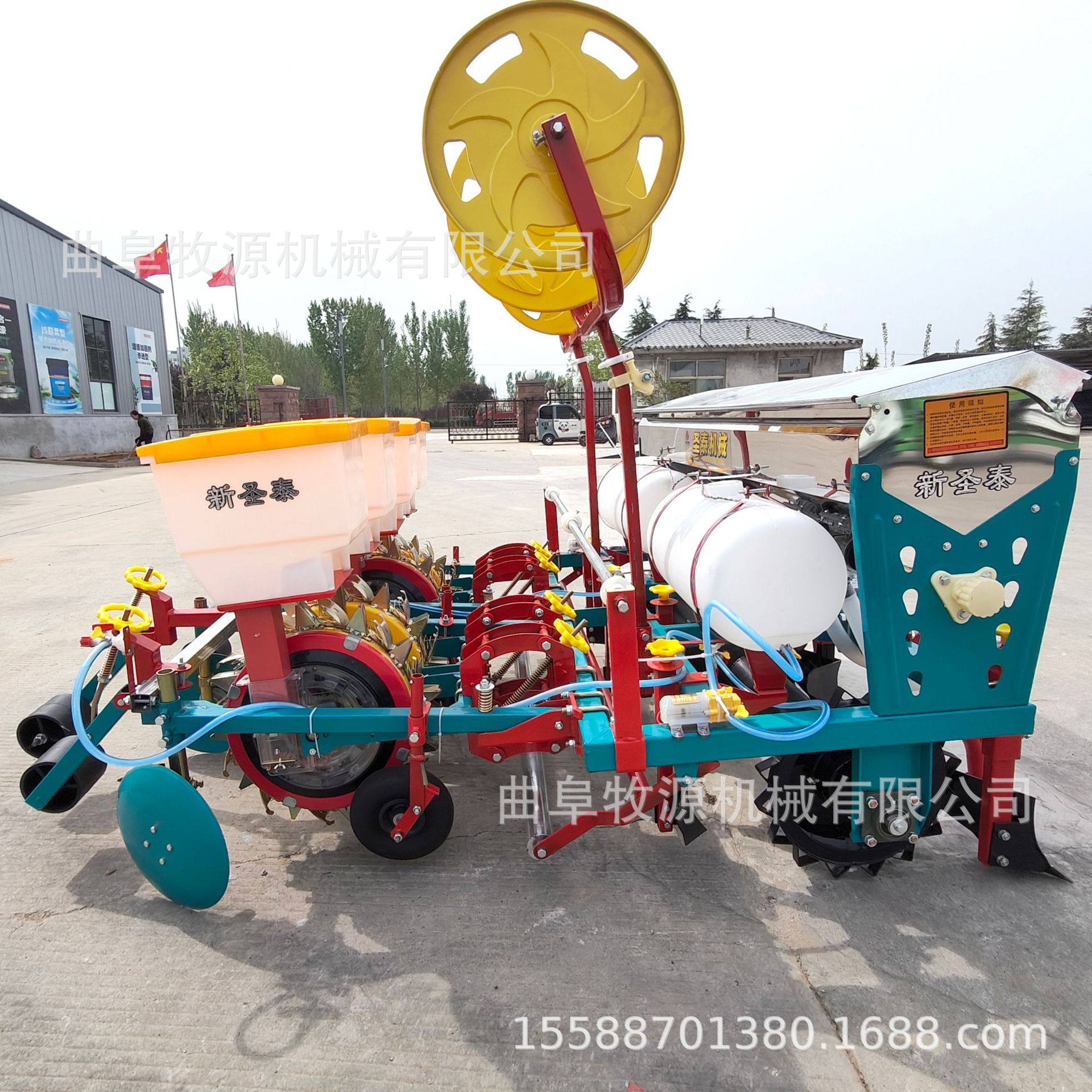 气吸式花生精播机  鸭嘴式多功能膜上种植机 起垄覆膜施肥一体机,农机/农具/农膜,播种栽苗器/地膜机,淘宝优惠券,粉丝福利购,淘宝优惠卷