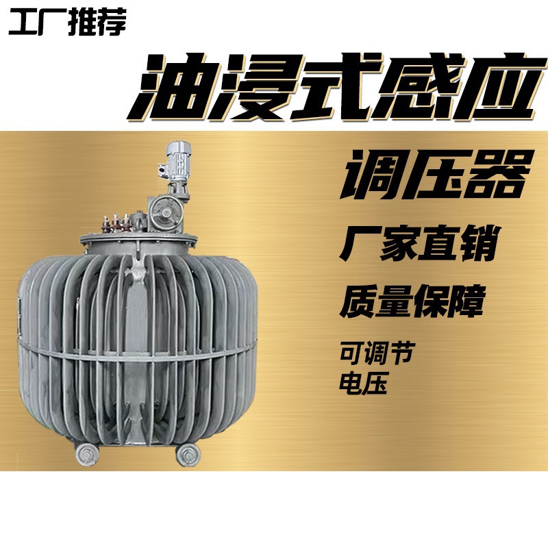 蚌埠三相感应式调压器TSJA-160KVA油浸式自动调压变压器0~600V
