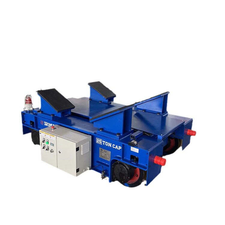 蓄电池可升降搬运车 可防爆电动平板轨道托运车 工业导轨平板车