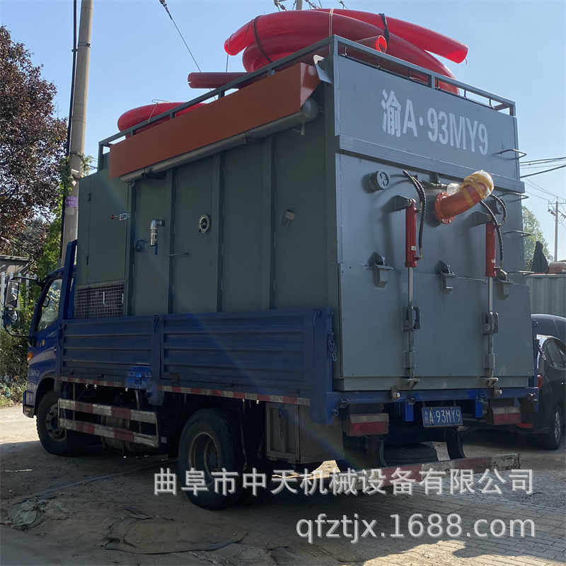 5.2m、4.2m炉膛堆积灰清理吸灰车 车载式方箱罐体输送机kxxx888