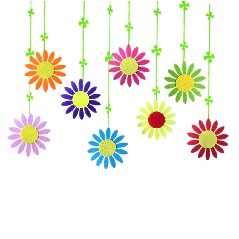 幼儿园装饰教室窗户走廊楼道花朵挂饰天花板顶棚吊饰花藤条向日葵,家居饰品,吊饰/挂饰,淘宝优惠券,粉丝福利购,淘宝优惠卷